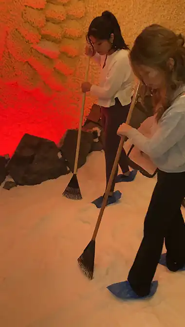 Guest Embracing Restorative Bliss